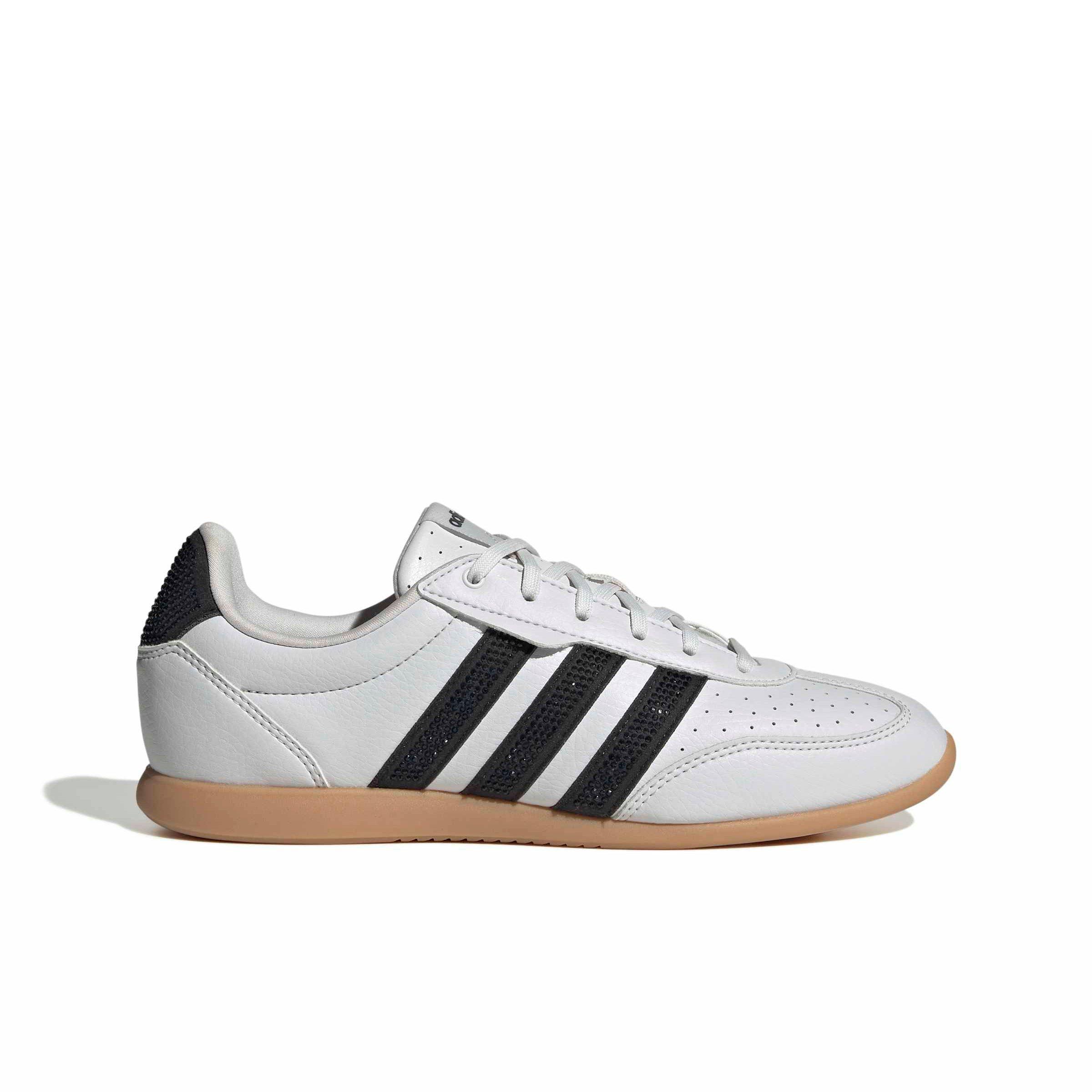 adidas Barreda Lo "Crystal White/Core Black/Silver Metallic" Women's Shoe - WHITE/BLACK/SILVER